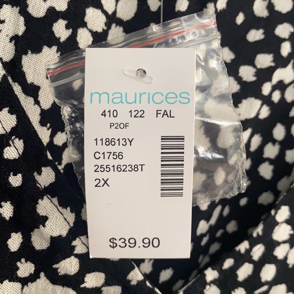 NWT maurices 2x button front dress - Picture 4 of 4